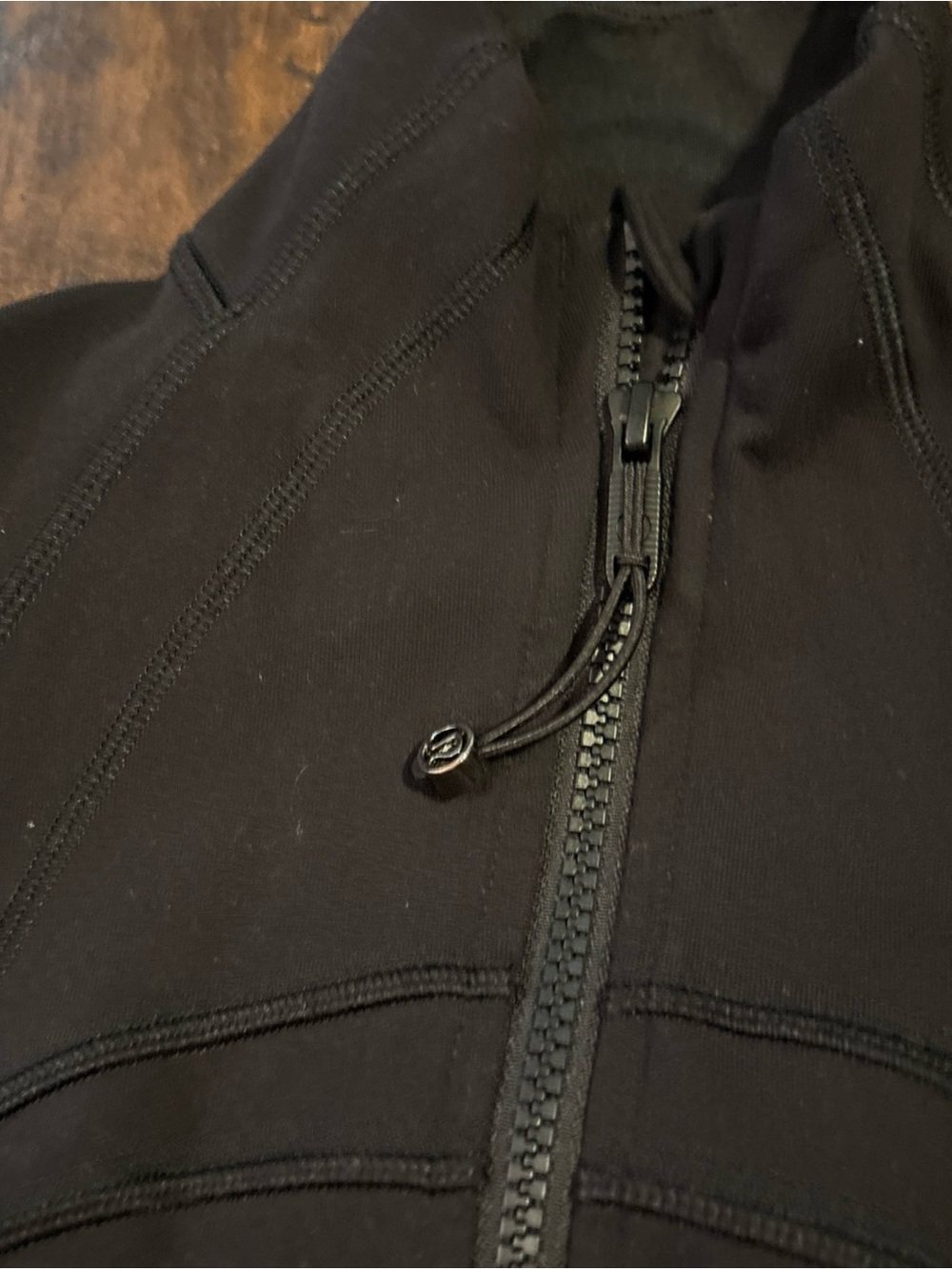 Lululemon define scuba jacket black flawed Full-Zip Athletic Jacket - Picture 2 of 8